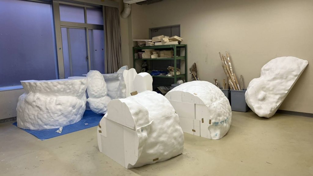 広島市現代美術館展示用作品の製作を致しました(^▽^)/